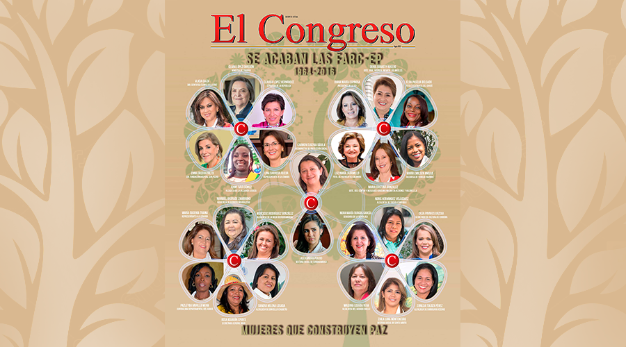 Edición 193 de la Revista El Congreso destaca las Mujeres de Éxito en el país que construyen Paz