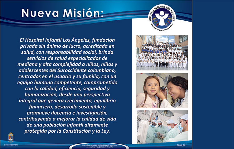 Hospital Infantil actualiza su Misión, Visión y Objetivos Estratégicos