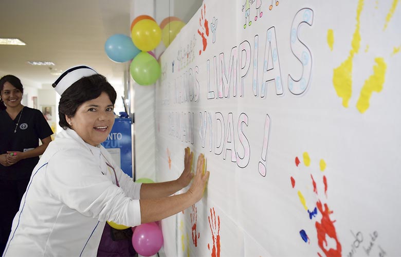 El Hospital Infantil Los Ángeles fortalece alianzas estratégicas para la promoción de la práctica de Higiene de Manos
