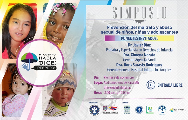 Hospital Infantil Los Ángeles y Alcaldía de Pasto promueven iniciativa para la prevención del maltrato y abuso sexual de niños, niñas y adolescentes