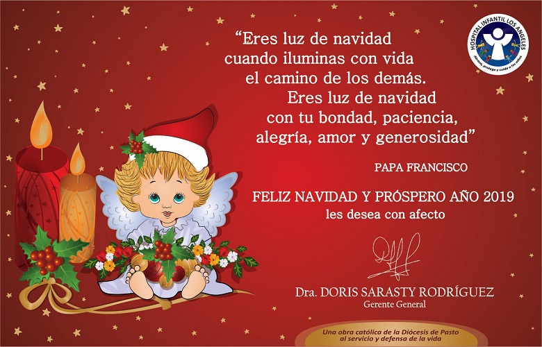 Feliz Navidad y Prospero Año 2019