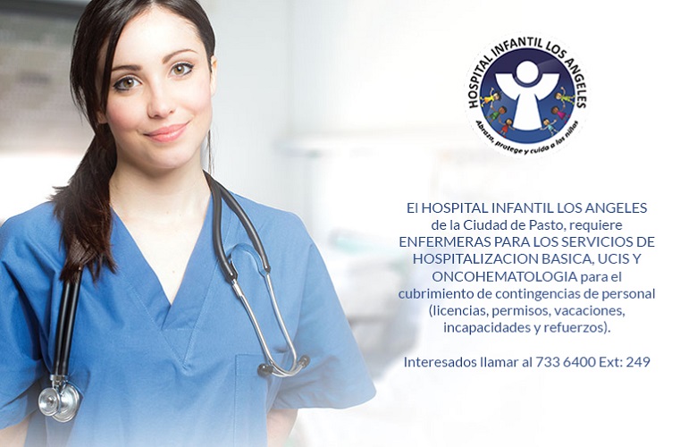 CONVOCATORIA: ENFERMERAS (SE REQUIEREN CON URGENCIA)