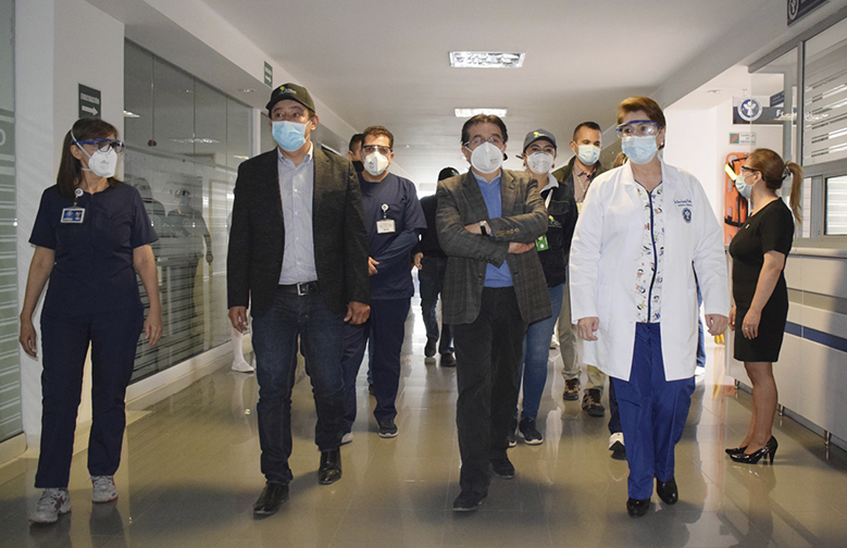 Visita del Ministro de Salud y Protección Social