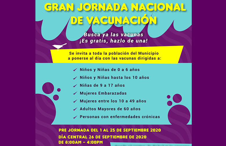GRAN JORNADA NACIONAL DE VACUNACIÓN
