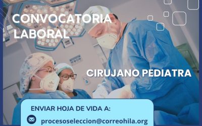 Convocatoria Laboral: Cirujano Pediatra