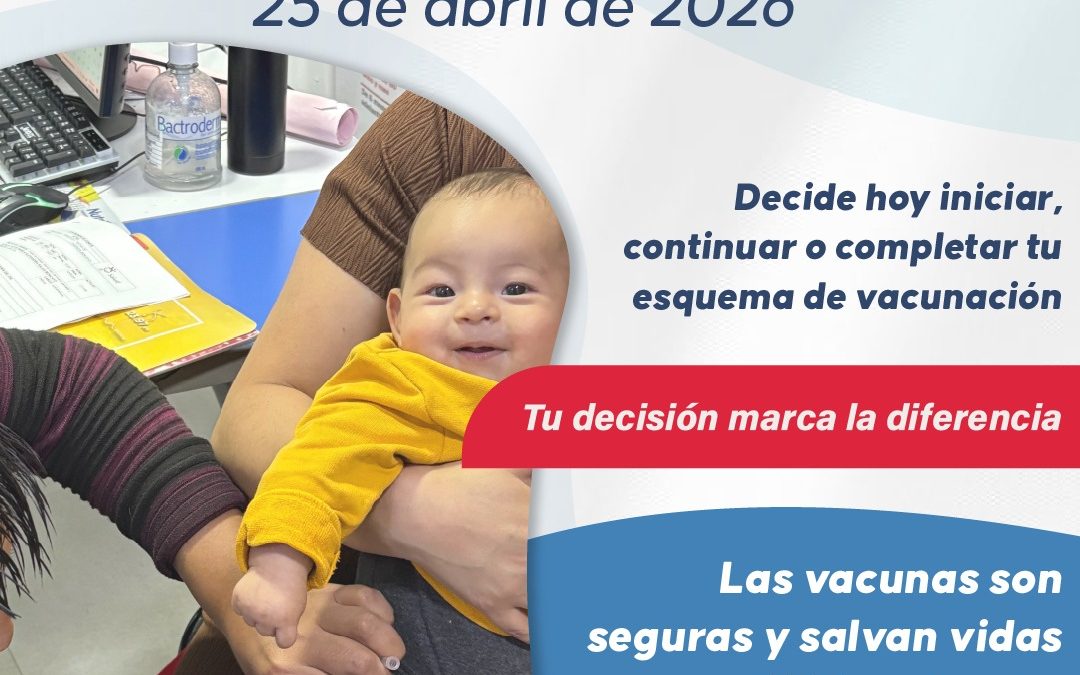Abril 25: Jornada Nacional de Vacunación